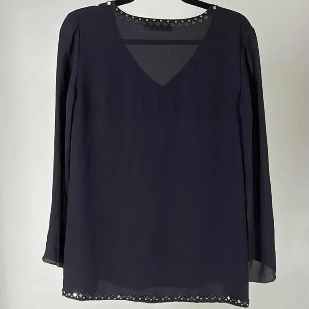 Tory Burch Blouse with Beaded Detailing